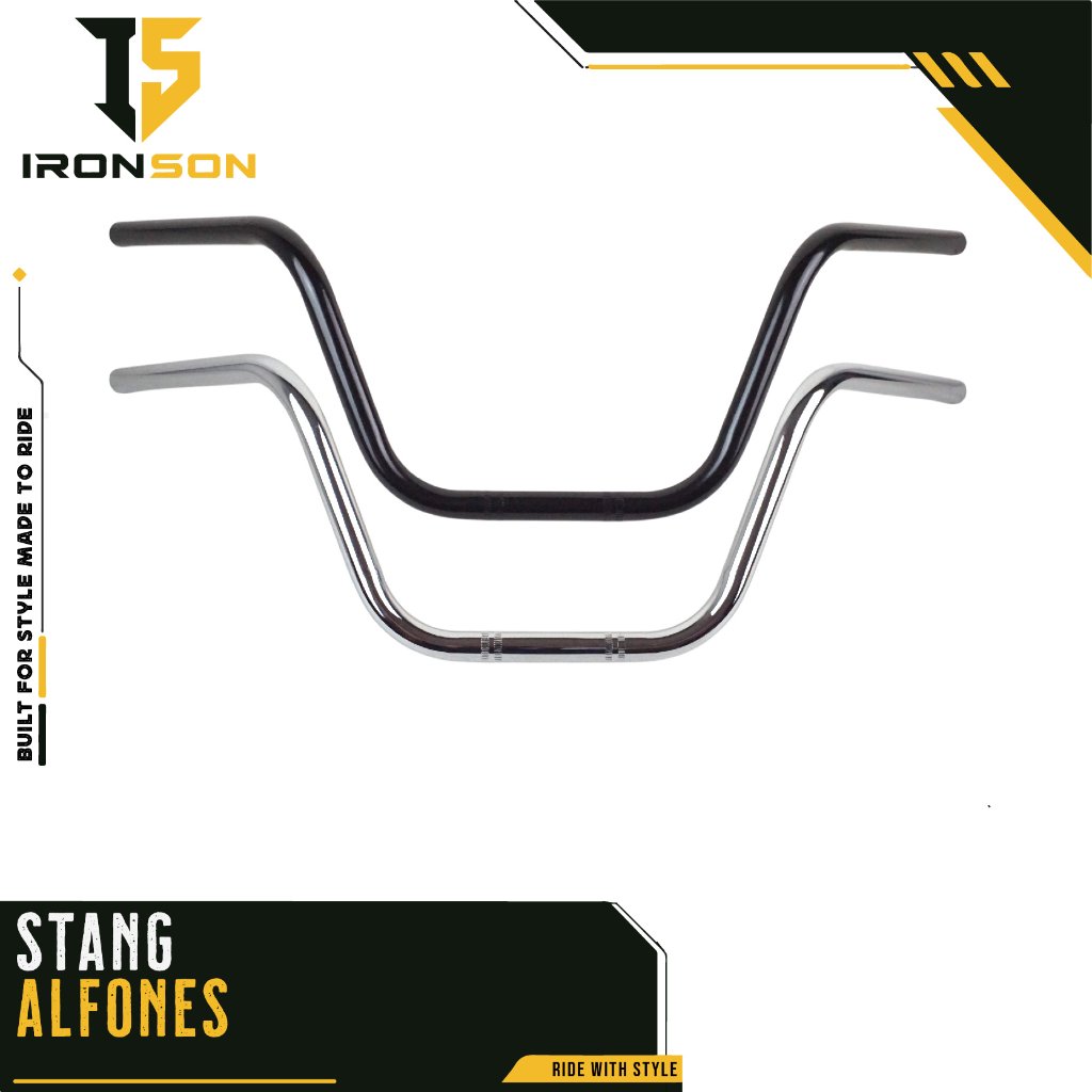 Stang Stir Setir Alfones Motor Custom W175 XSR 155 XSR155 W250 W800 Benelli PE Patagonian Eagle 250 