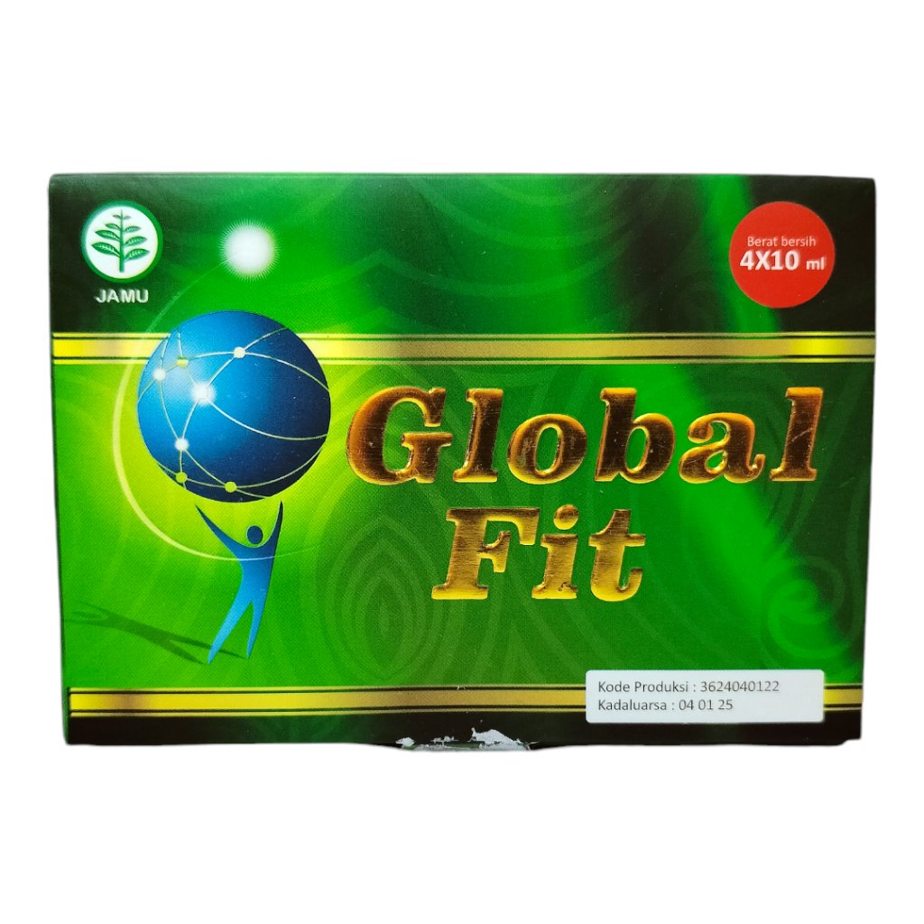 Global Fit Enzyme BBC Original 1 Box Isi 4 Botol - Suplemen Kesehatan