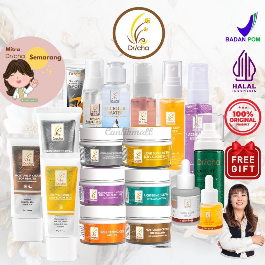 (READY) DRICHA SKINCARE by DOKTER IKA BPOM & HALAL