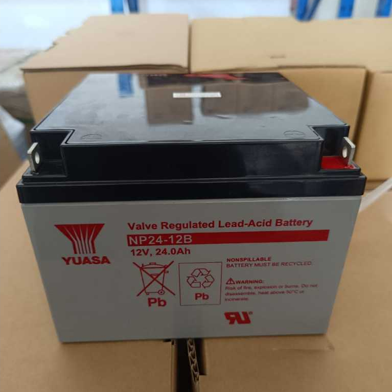 YUASA AKI KERING NP 24- 12 ACCU 12V 24AH - BATERAI BATTERY VRLA (12V 24AH) Rp1.296.743