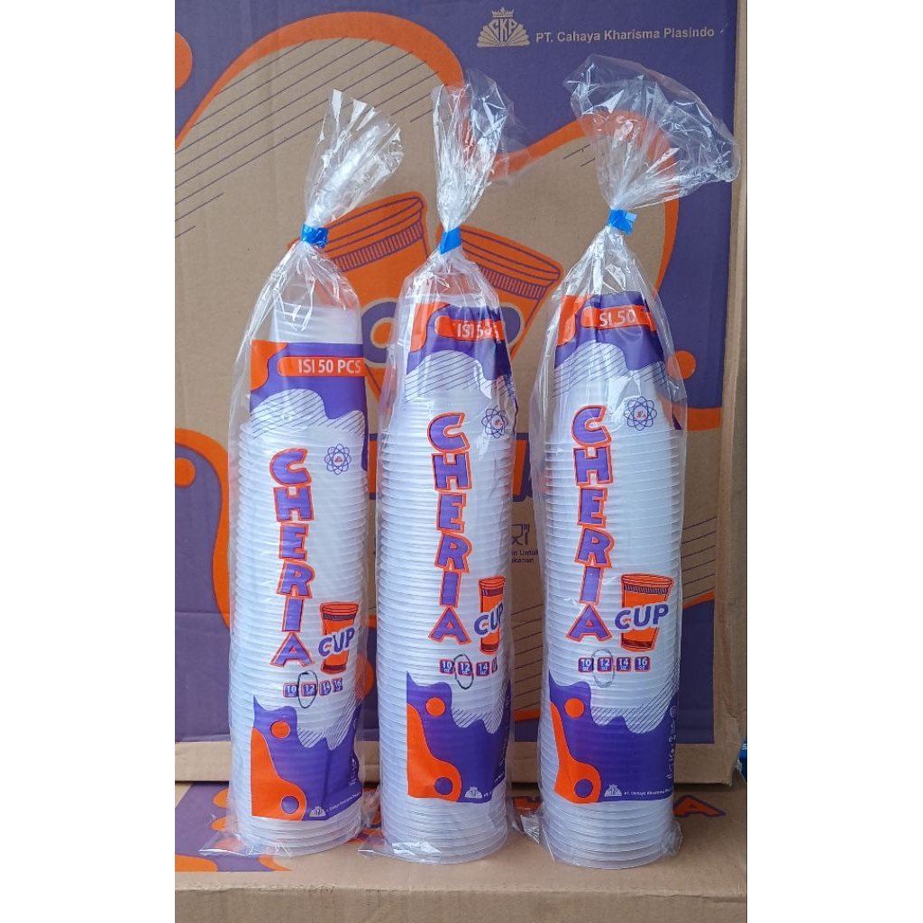 Gelas Cheria Cup 14Oz & 16Oz