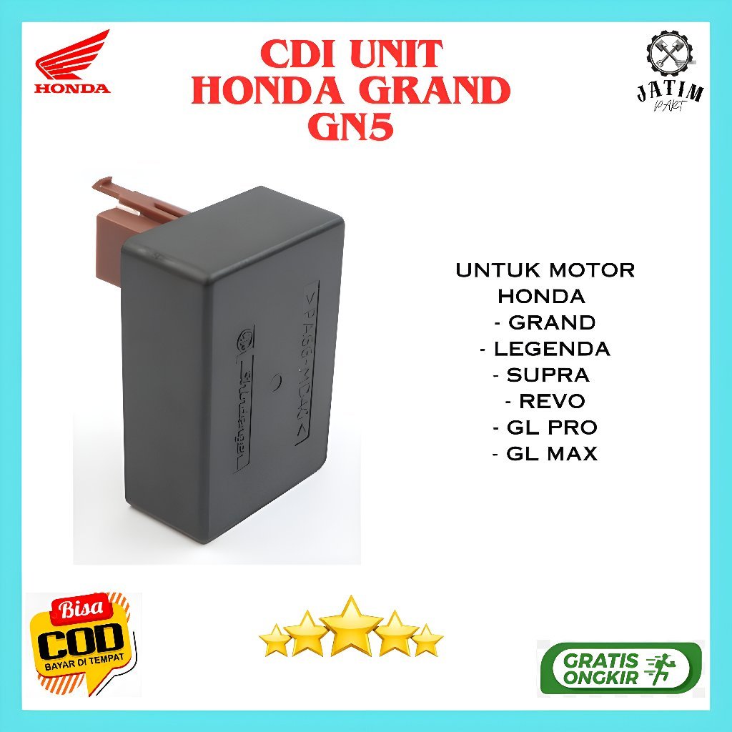 CDI GRAND ORI / SUPRA SHINDENGEN GRADE A / Cdi Grand Original Premiu - 30410-GN5-960