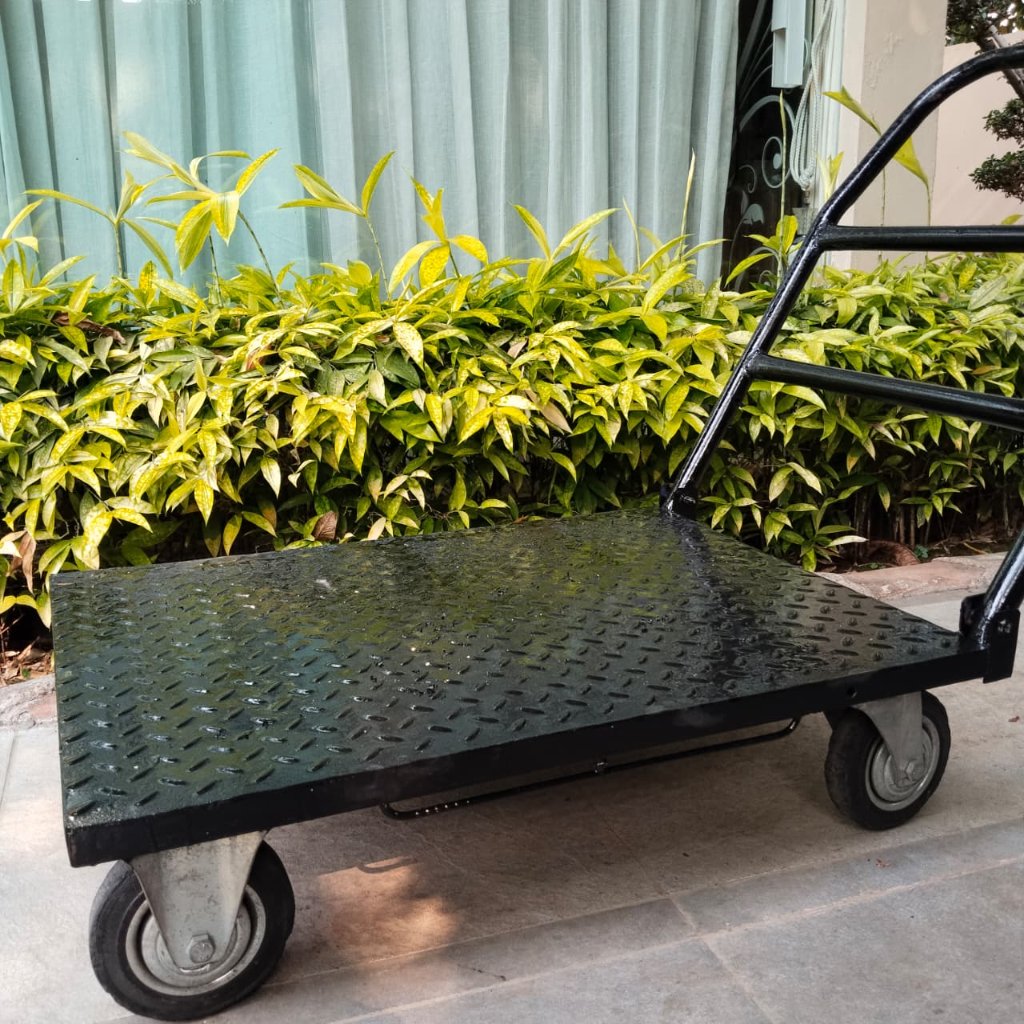 Troli seken trolly second untuk angkut barang bekas pakai