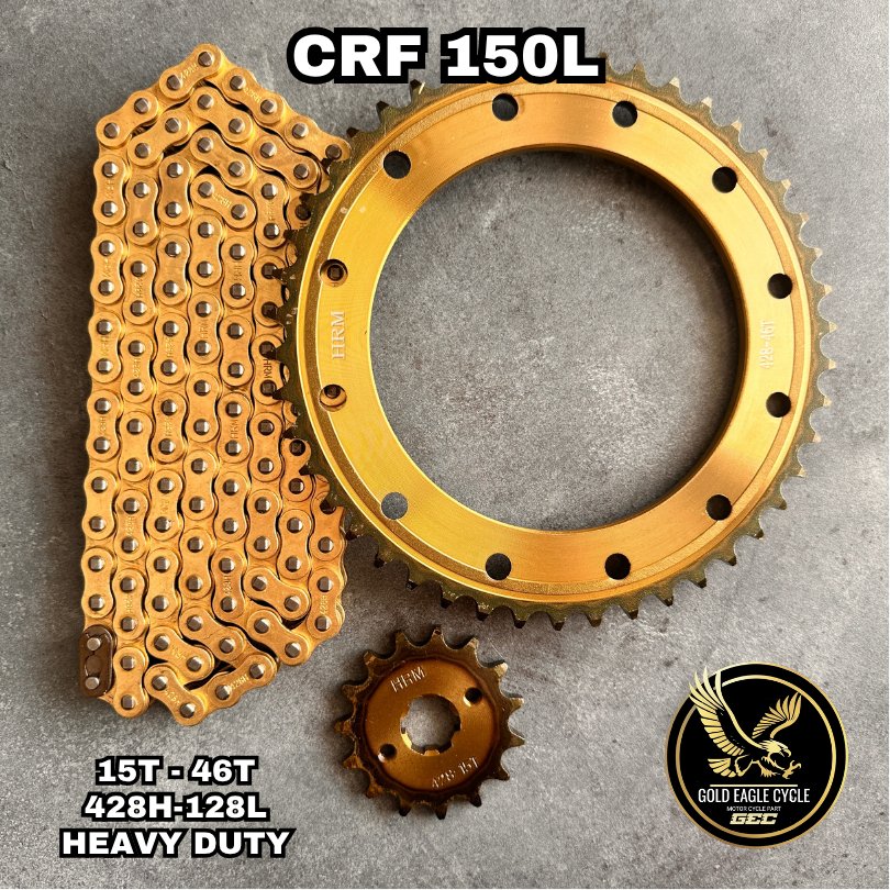 GEAR GIR SET PAKET GOLD CRF 150L CRF150L 46T