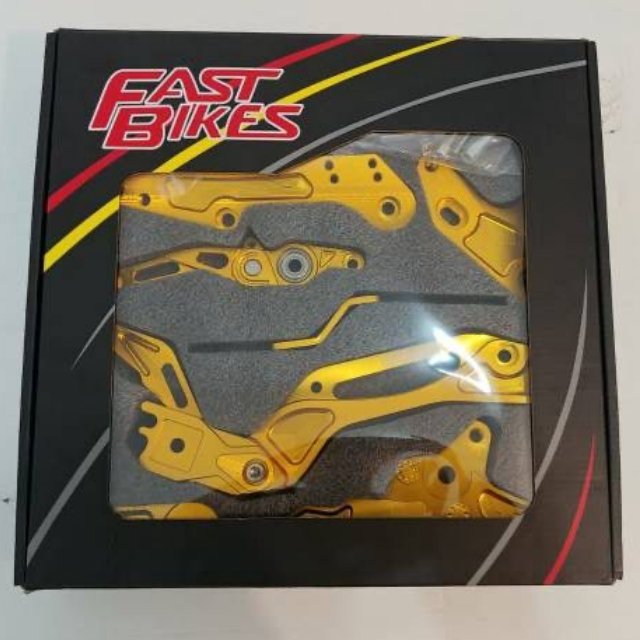 FOOTSTEP STEP CONGKEL UNDERBONE MX KING  & SATRIA FU FASTBIKE SET DOUBLE STEP FASTBIKES