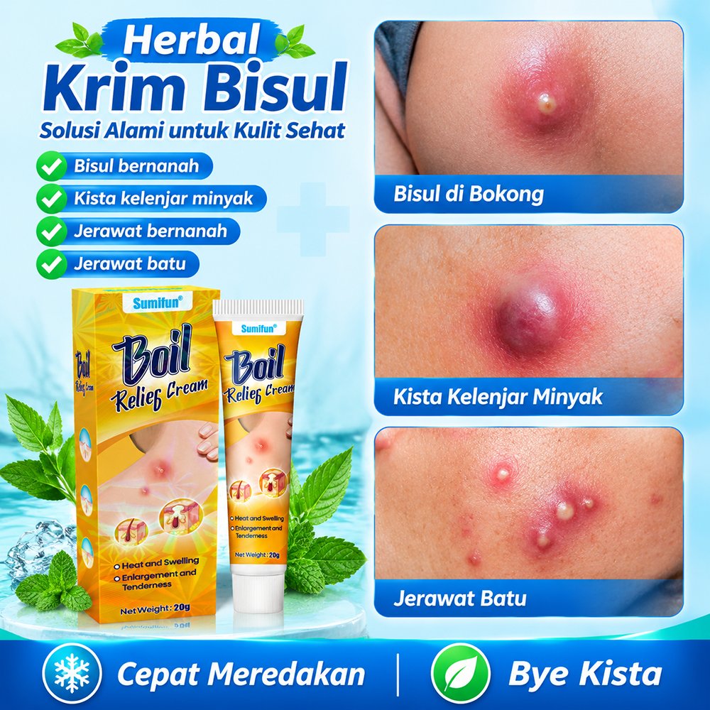 Obat Bisul Salep Bisul Bernanah Bengkak Pecah Salep Hitam untuk Bisul di Ketiak Pantat Punggung Tang