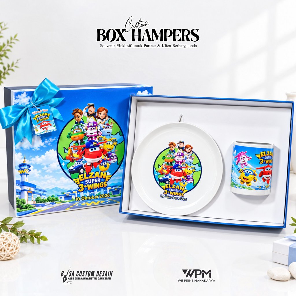 PAKET SOUVENIR PIRING CUSTOM / CUSTOM PIRING