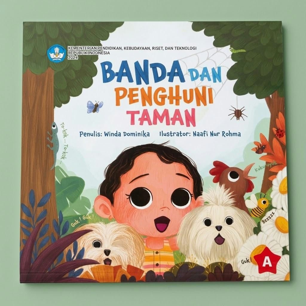 BANDA DAN PENGHUNI TAMAN-BUKU LITERASI