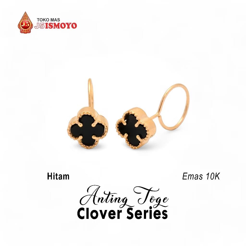 Anting Emas Toge Clover J5 Ismoyo