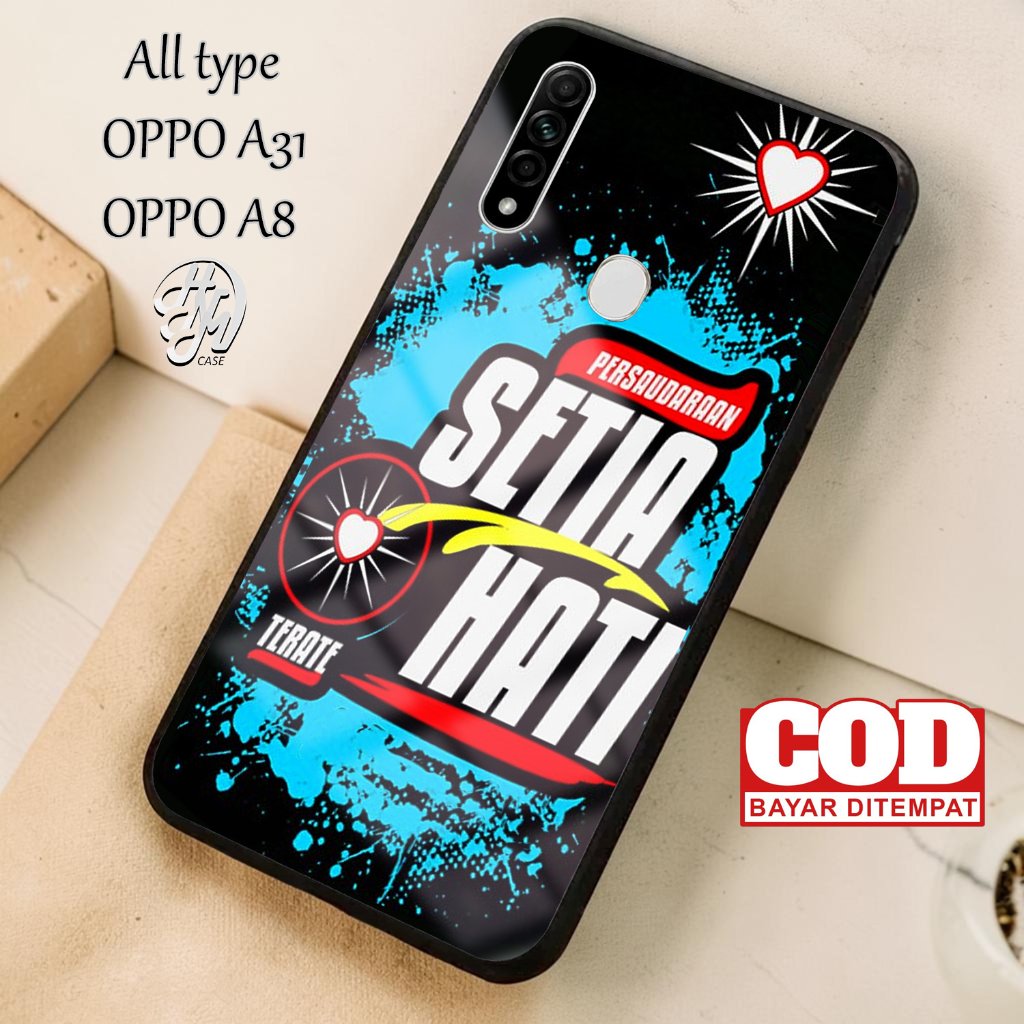 Casing Hp Untuk Oppo A31 / Oppo A8 Terbaru - Fashion Psht Case Murah Softcase Hardcase Glossy Pelind