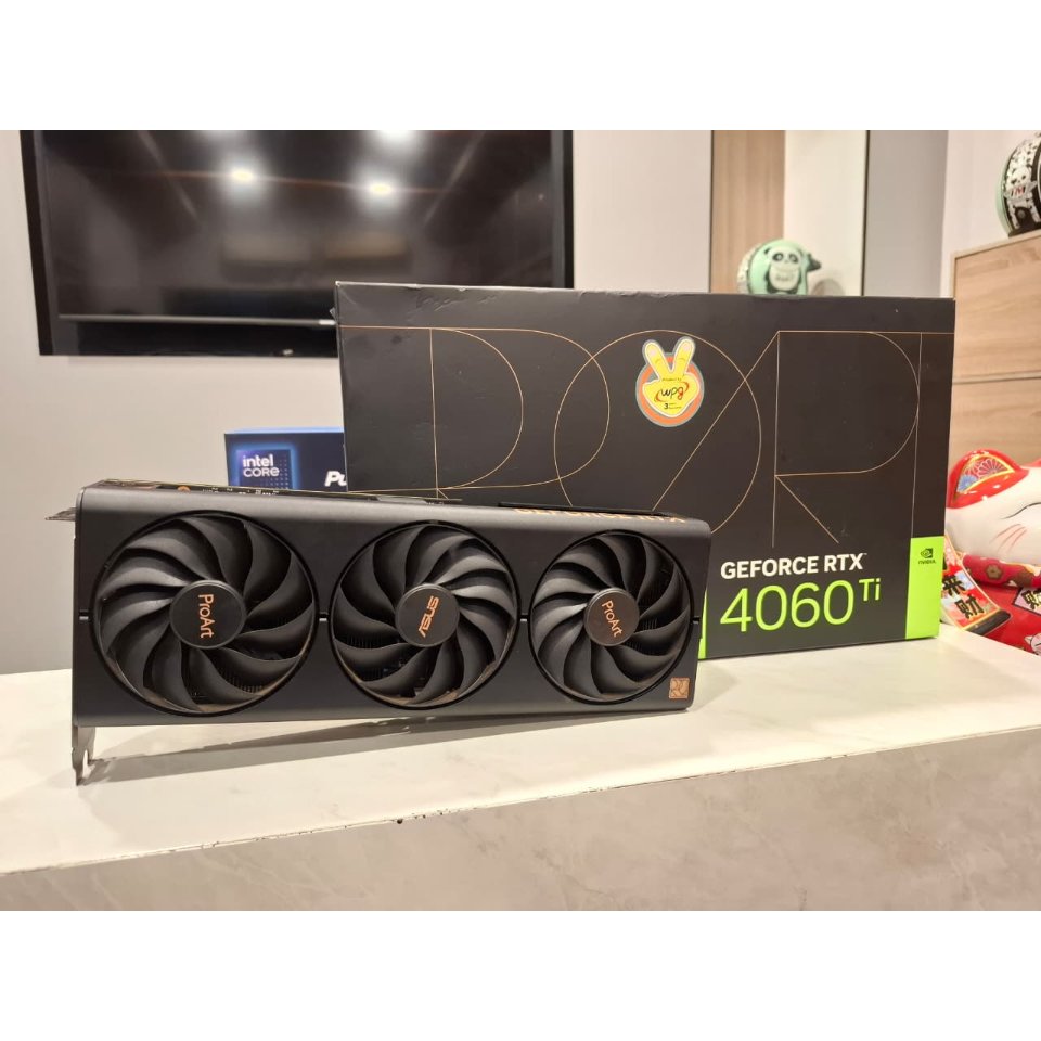 VGA ASUS ProArt GeForce RTX 4060 Ti / 4060Ti OC edition 16GB GDDR6 - Second 2ND
