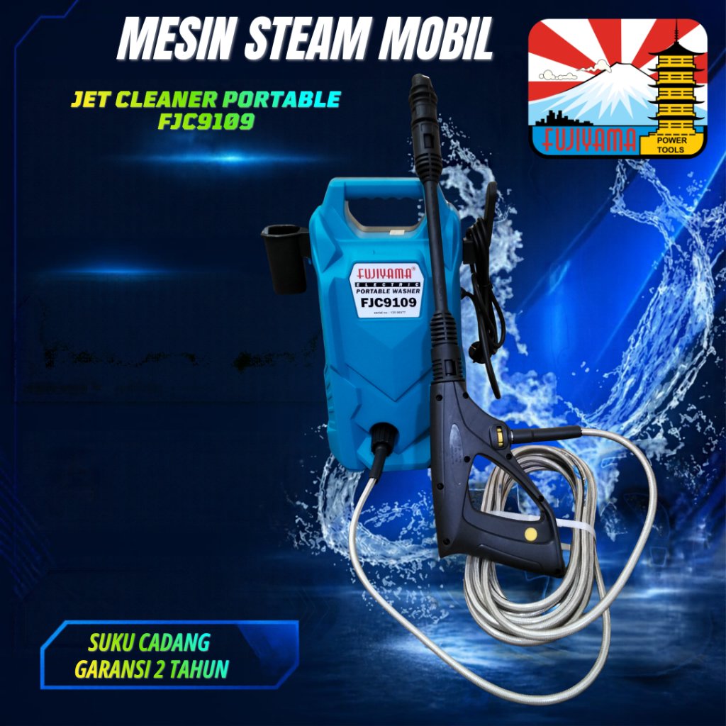 Jet cleaner mesin steam mobil serbaguna FUJIYAMA FJC9109
