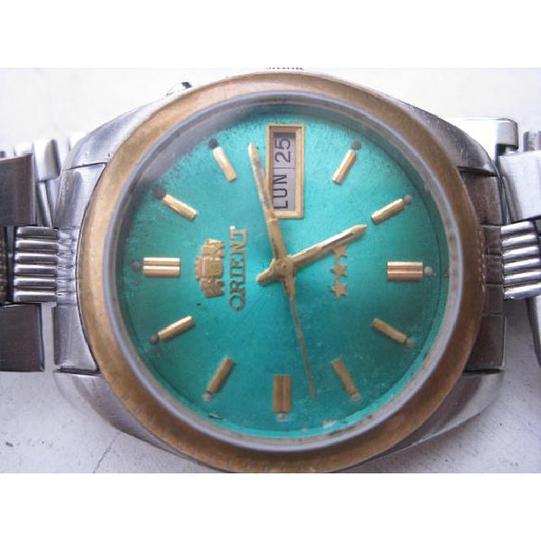 Vintage - kuno arloji /  jam tangan pria "ORIENT" Japan