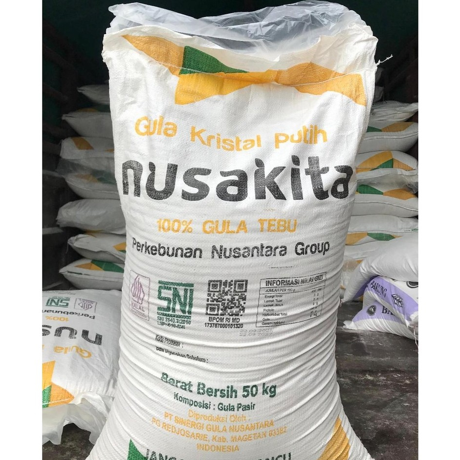 Gula Nusakita Loss 50 kg dan Raja Gula 50kg