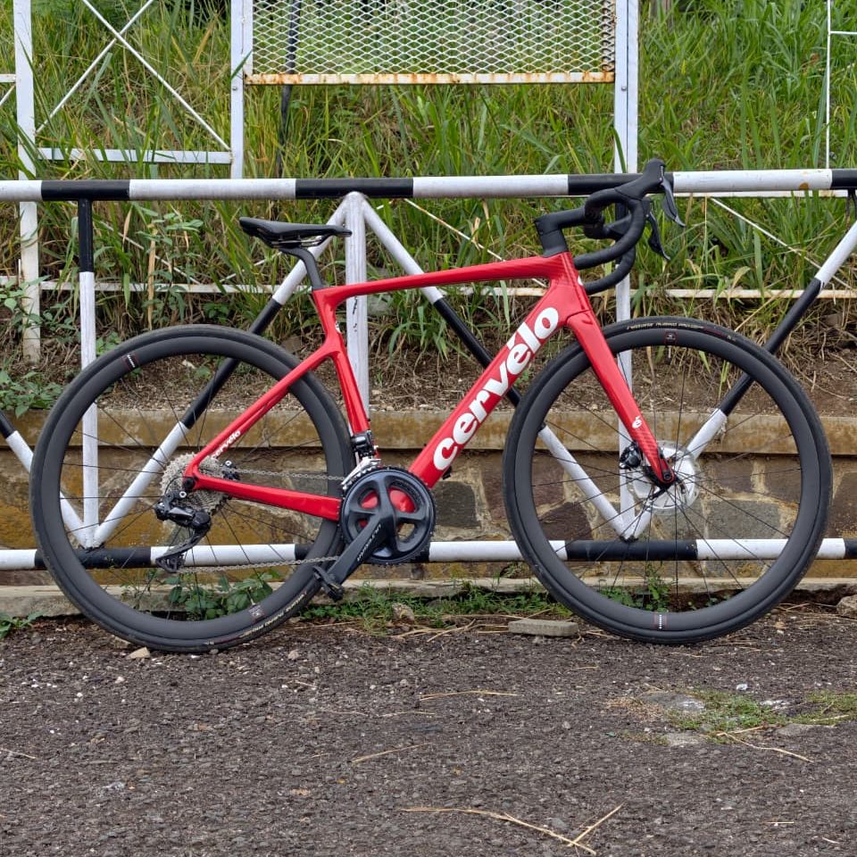 Roadbike Cervelo Caledonia 5 Carbon Size 54 GS Ultegra Di2 WS Reserve 35