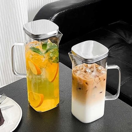 Pitcher Lemon Tea/ Teko Kaca Besar/ Teko/ Pitcher 1.3LT Pitcher kaca Teko Kaca Water Jug Beling Taha