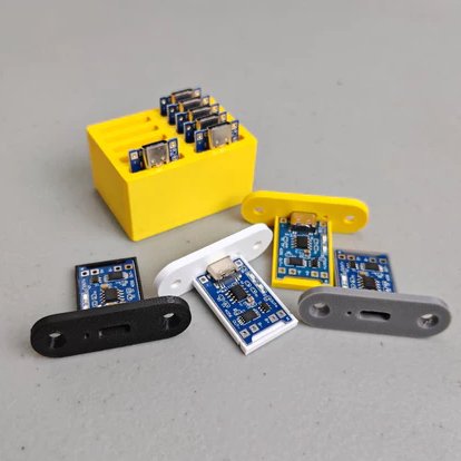 Casing Modul Charger TP 4056 Holder Modul TP4056 Type C Casing TP4056 Type C Modul Charger Casing