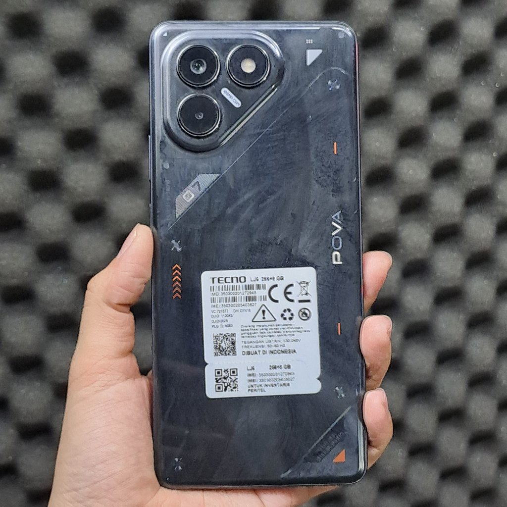 TECNO POVA 7 4G 8/256GB SECOND BATANGAN HP SAJA