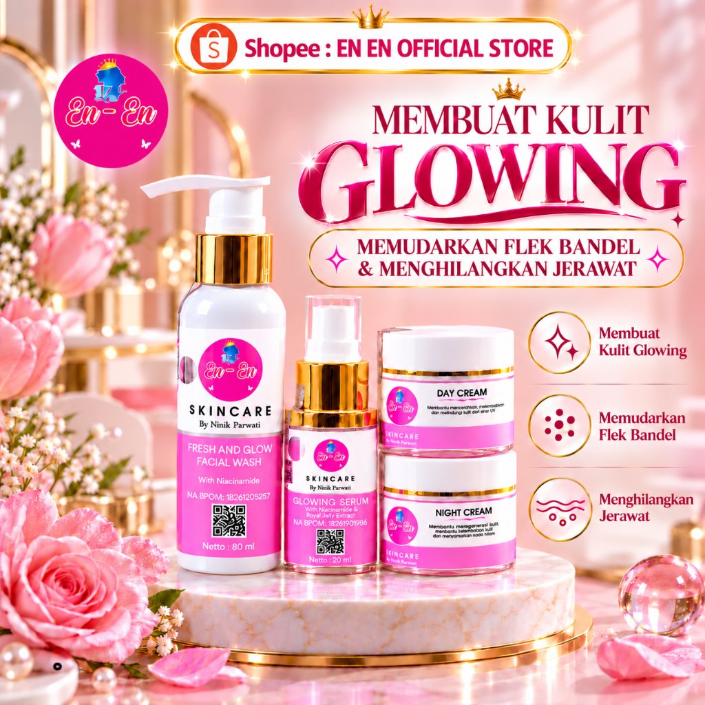 EN-EN Skincare BPOM Paket isi 4
