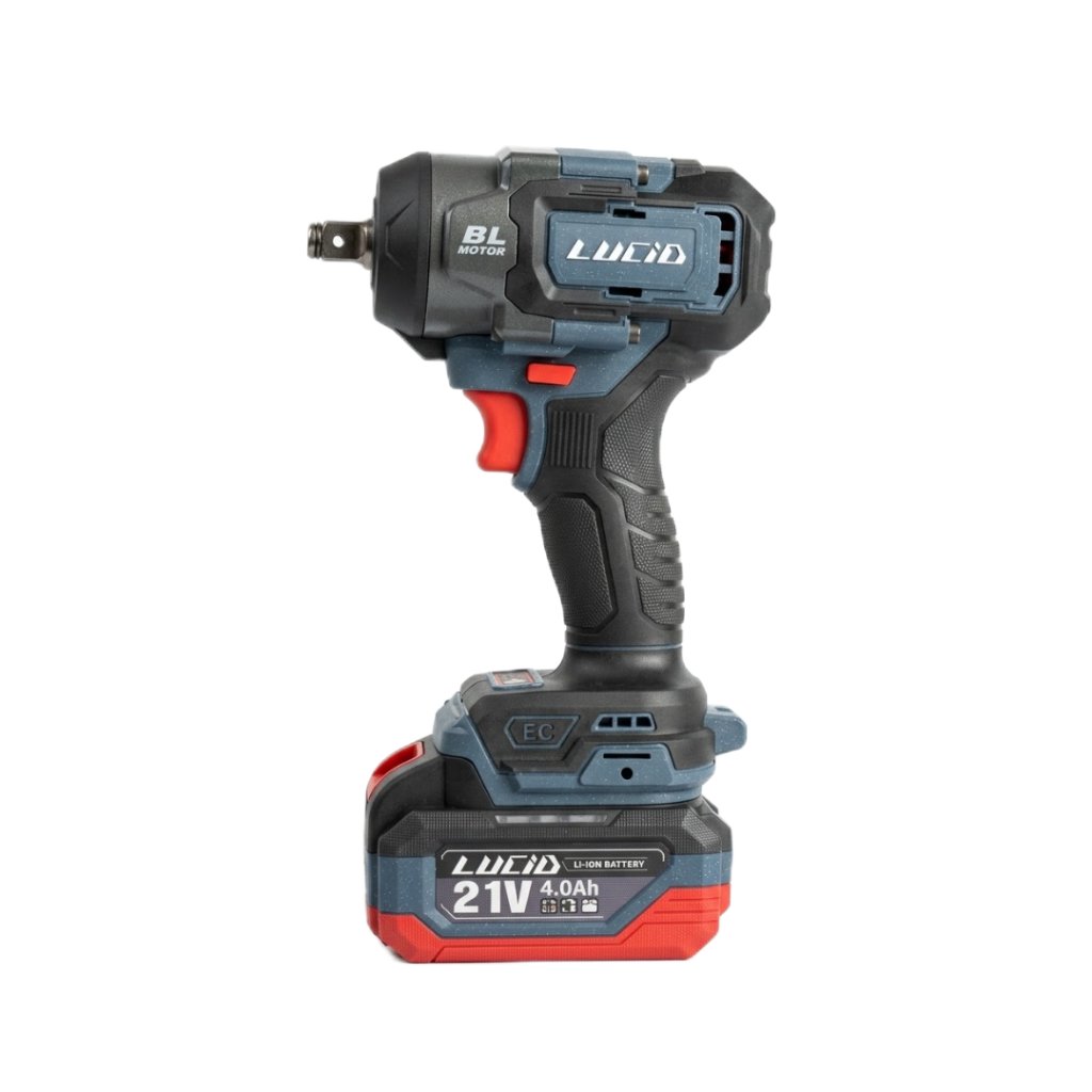 Cordless Brushless Impact Wrench Lucid LH500 Gen2 Mesin Impact Pembuka Baut Lucid LH500 2 Baterai 21