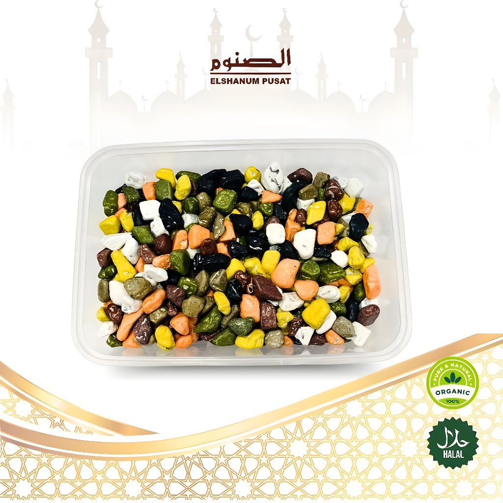COKLAT KRIKIL FANATIK 1KG / COKLAT KRIKIL TURKEY / COKLAT BATU KRIKIL ARAB / ELSHANUM