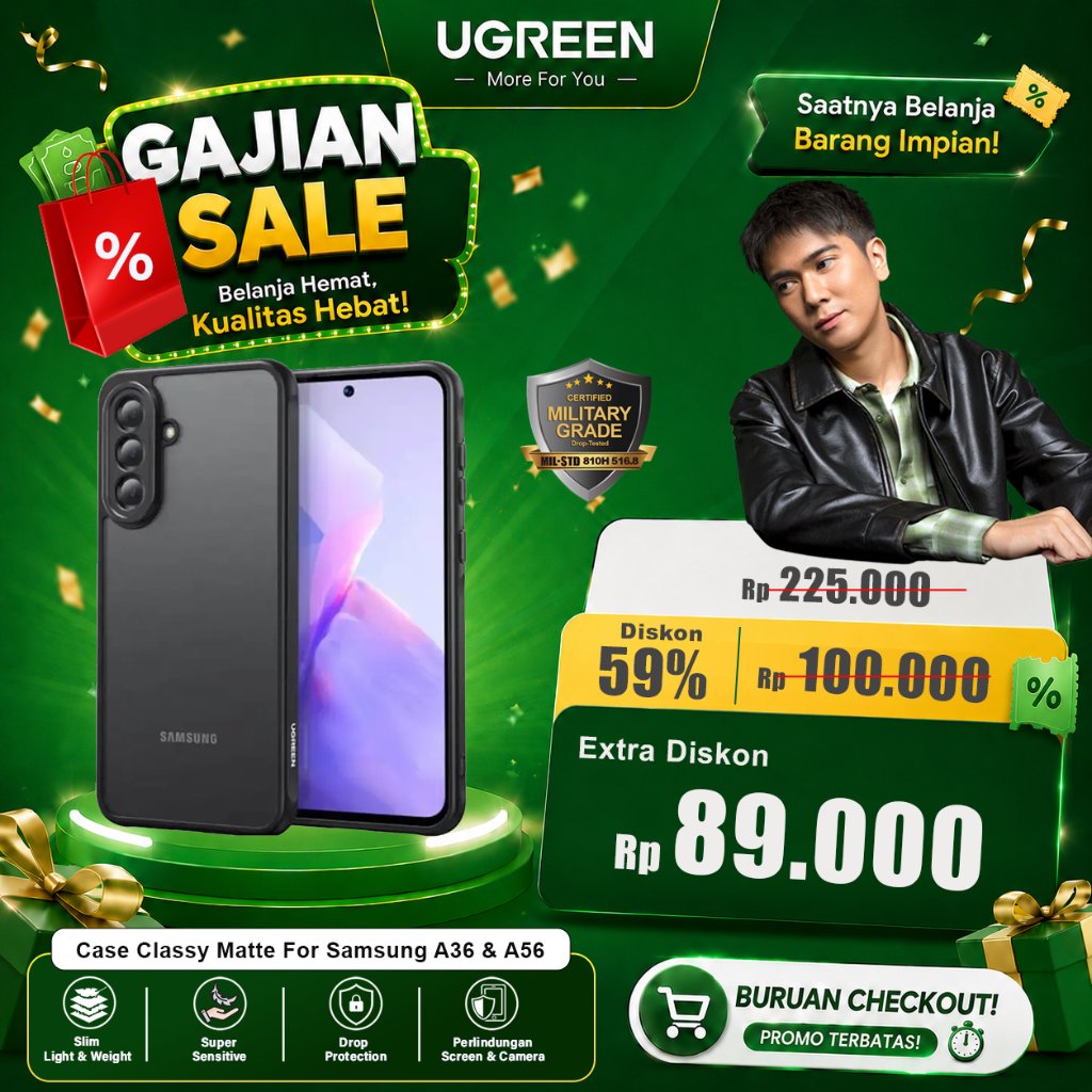 UGREEN Premium Case Samsung Galaxy A36 5G Case Matte