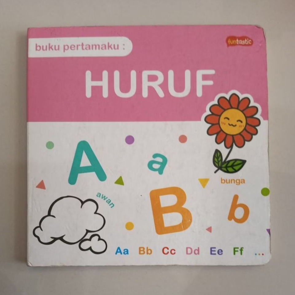 BOARDBOOK BUKU PERTAMAKU HURUF ABC