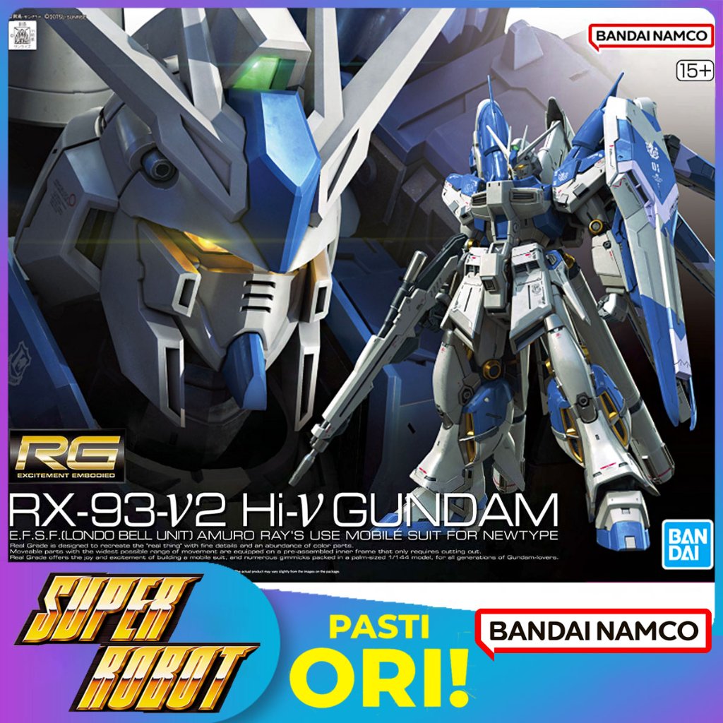 BANDAI RG RX-93-v2 Hi Nu Gundam / Hi-v Gundam