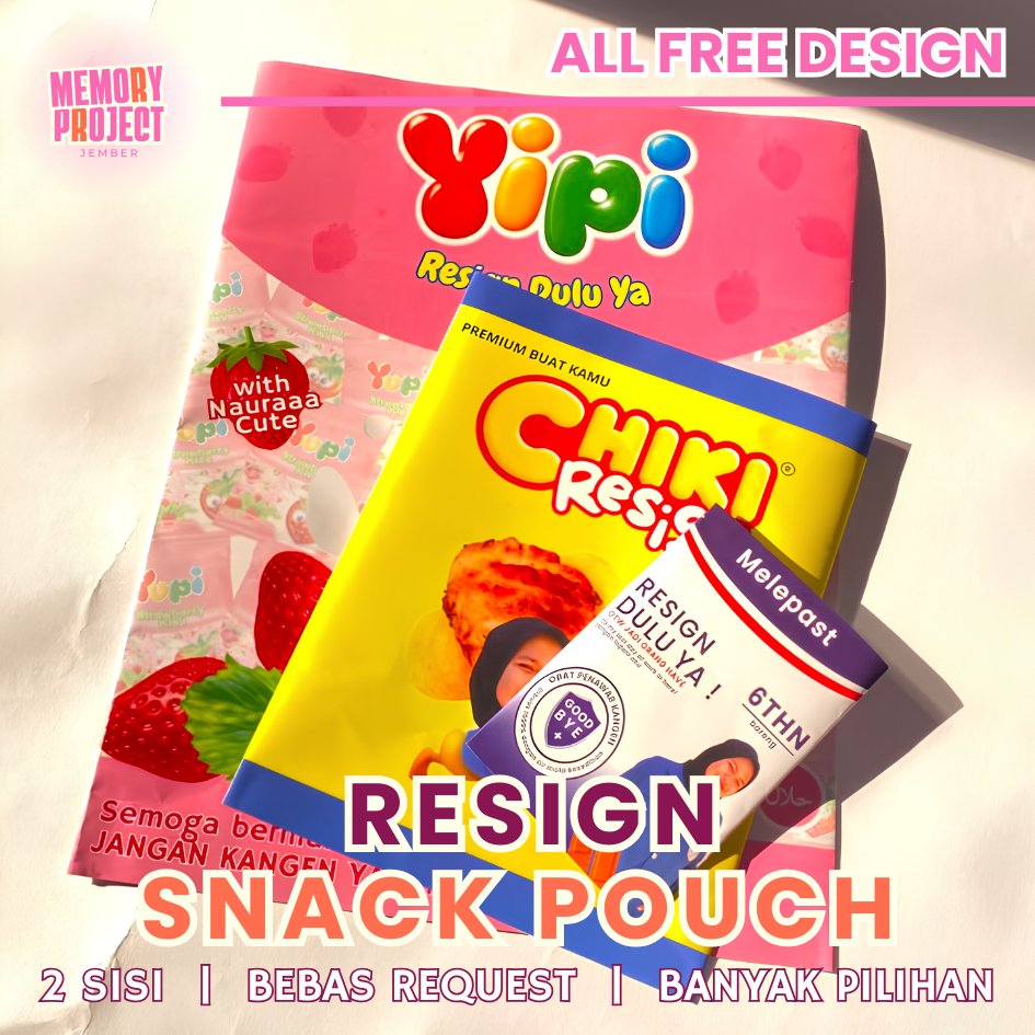 SNACK POUCH RESIGN - SNACK POUCH CUSTOM