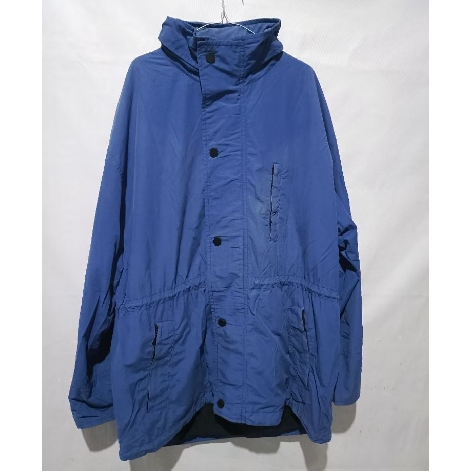 Jacket Hugo Boss 1990s Nylon Middle Length Original