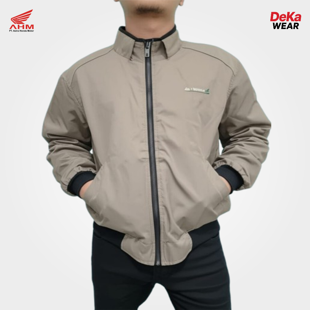 Jaket Honda Vario 160 Krem Terbaru Original AHM