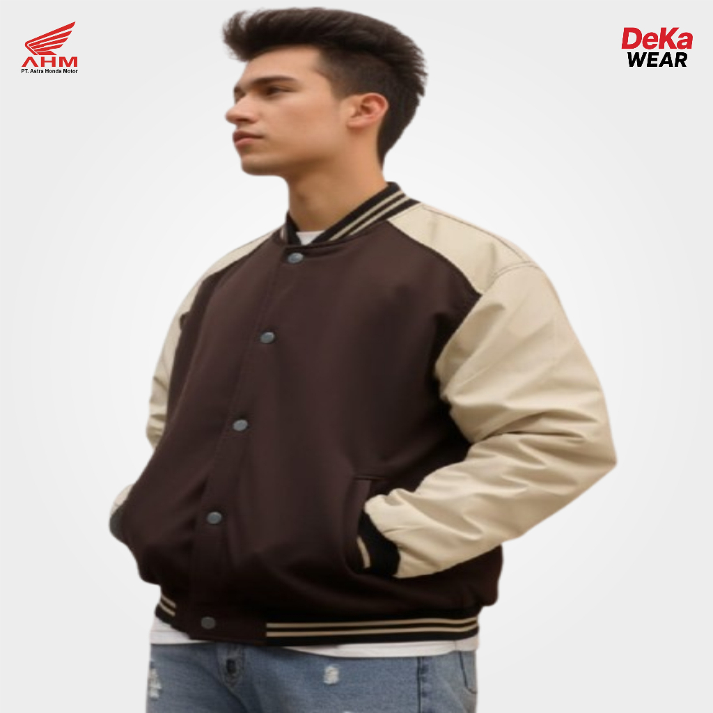 Jaket Honda Vario 160 Coklat Terbaru Original AHM