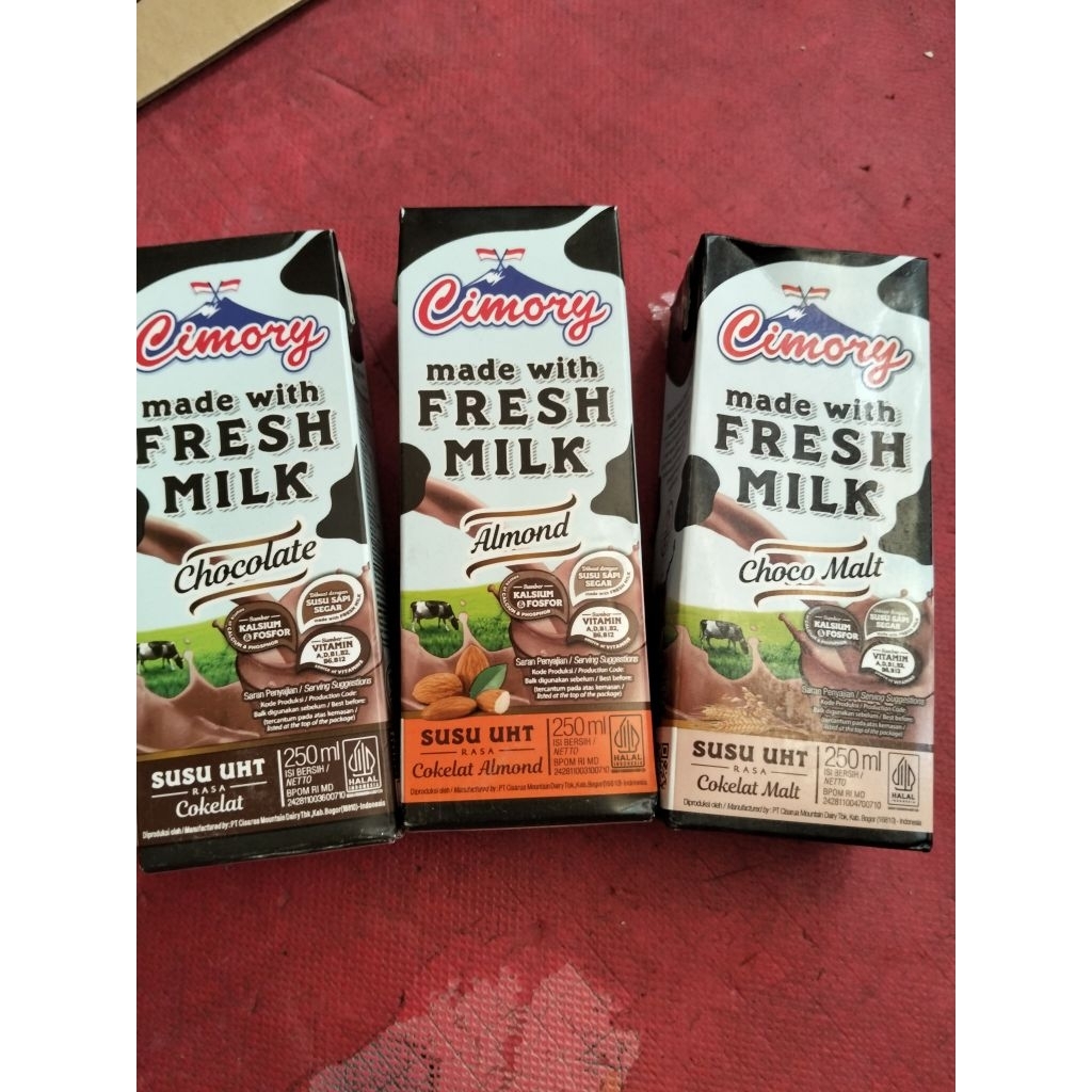 

Cimory uht 250 ml isi 3 pcs