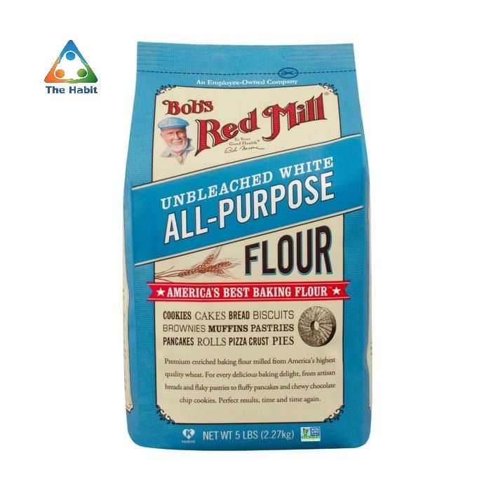 

(The Habit) BRM Unbleach White All Purpose Flour 2,27kg
