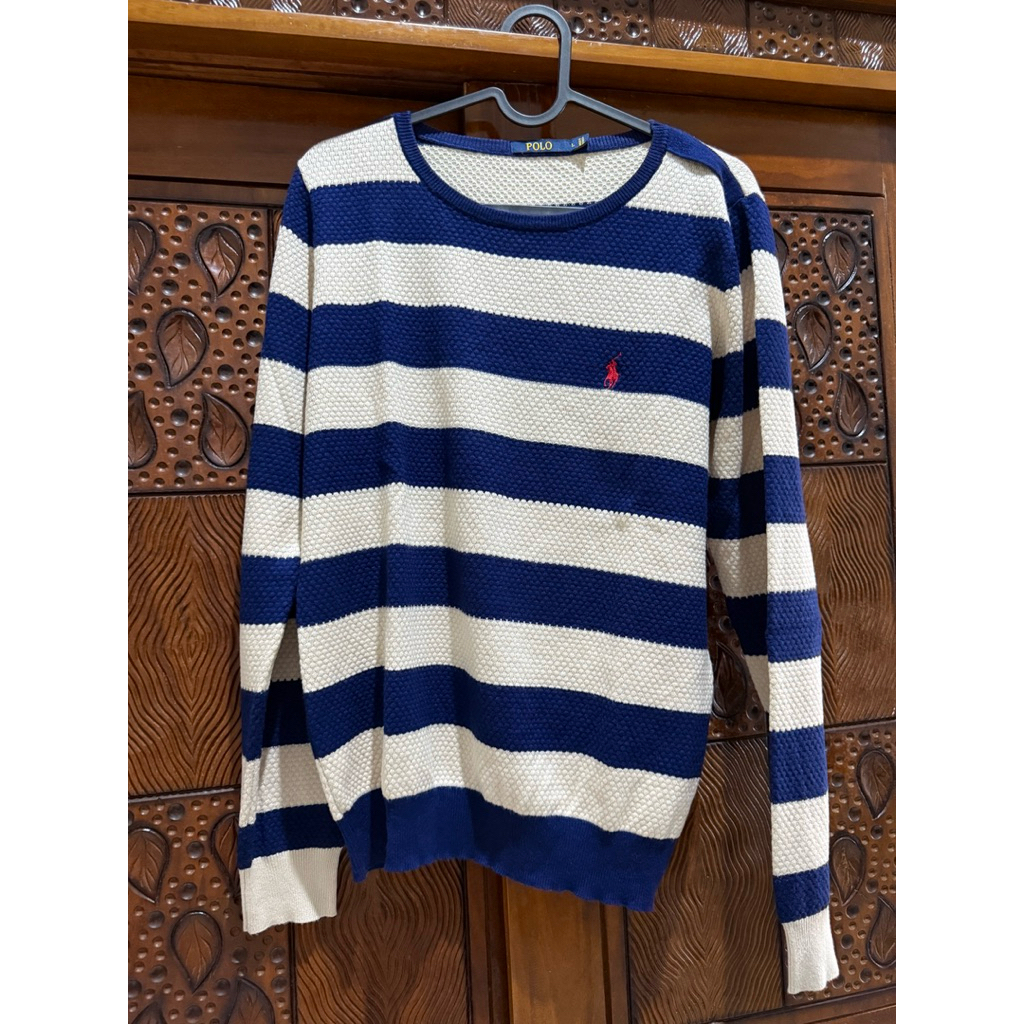 POLO- Stripes Knit Sweater - Original