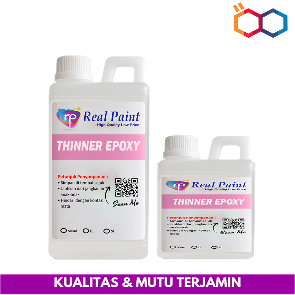 Thinner Epoxy / Tiner epoksi / Pelarut Cat / 1 Liter