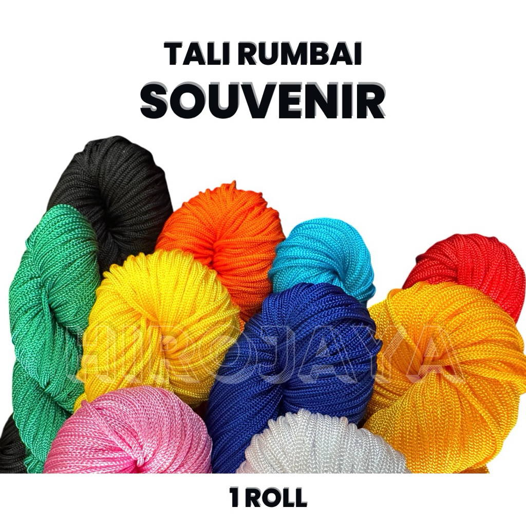 

Tali Souvenir Rumbai 50gr – Per Roll Isi Banyak