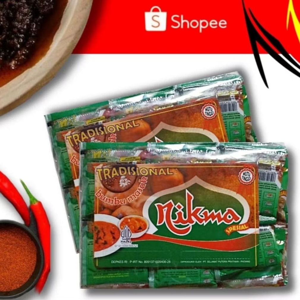 

Nikma Spesial Bumbu Kari Gulai Daging 1 Pack Isi 72pc