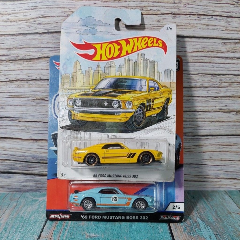 Hot Wheels 69 Ford Mustang Boss 302