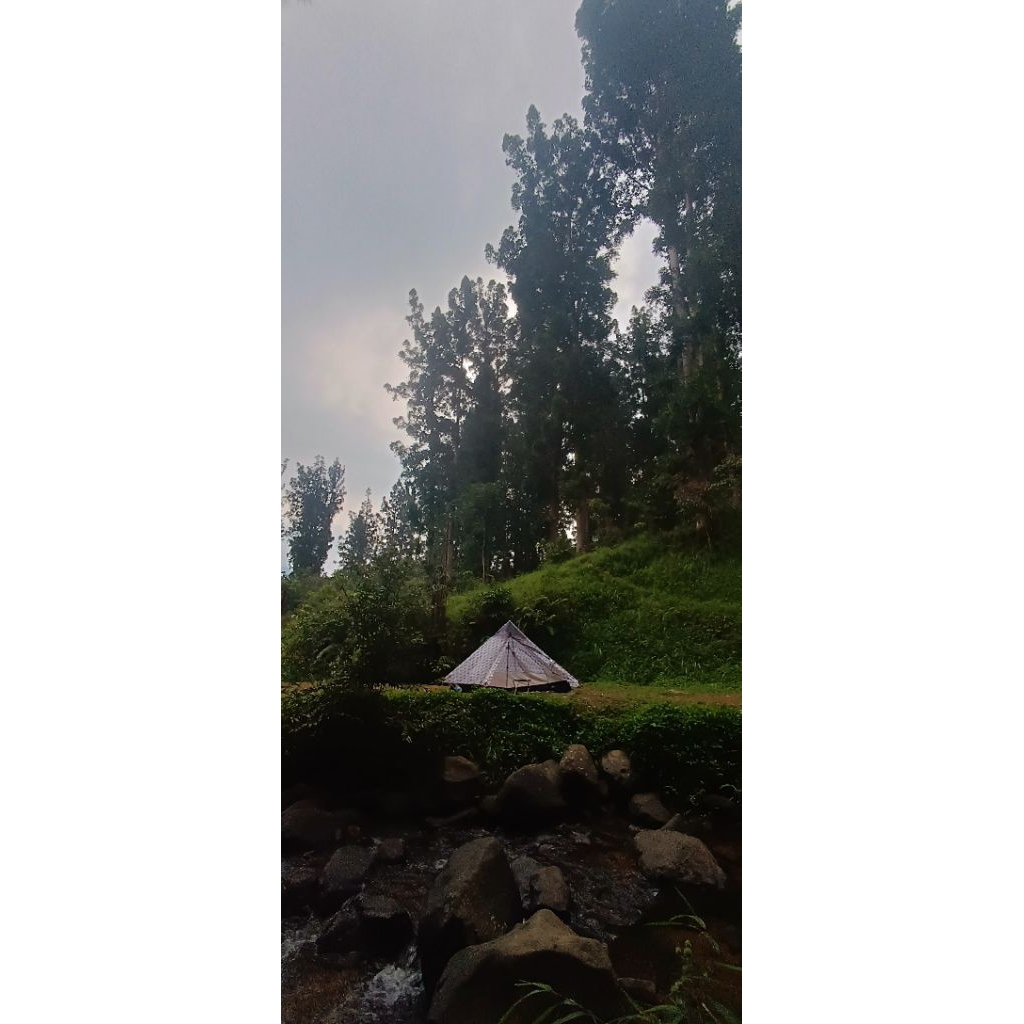 Agrey Half Pyramid Tarp Tent Fish Edition