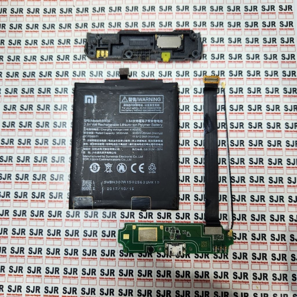 *Sparepart Redmi 4a Copotan Ori Baterai, Papan Charger,  Speaker
