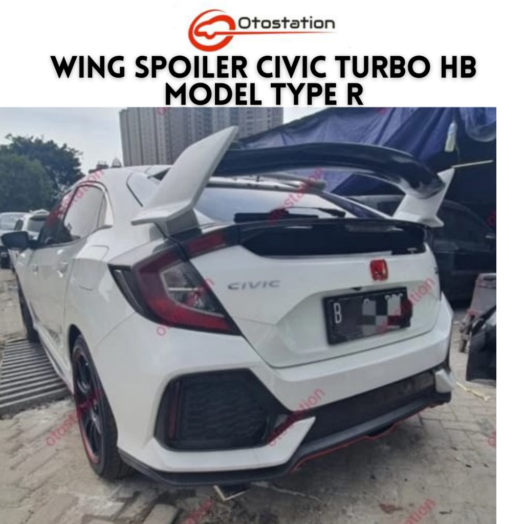 otostation - Wing Spoiler Civic Turbo hatchback Type R