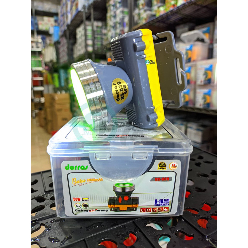 DORRAS DS-038 Senter Kepala 50 Watt
