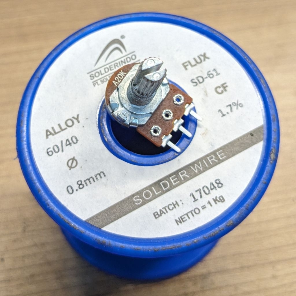 Potensio Volume Mono A10k A20k A50k