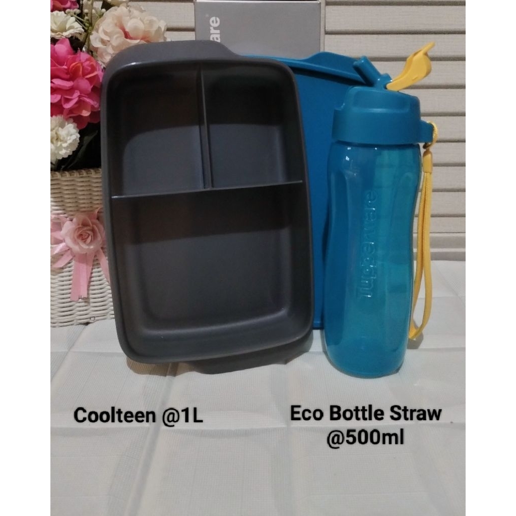 coolteen/coolteen lunch box/coolteen tupperware/coolteen set/coolteen ungu/bekal Tupperware/Tupperwa