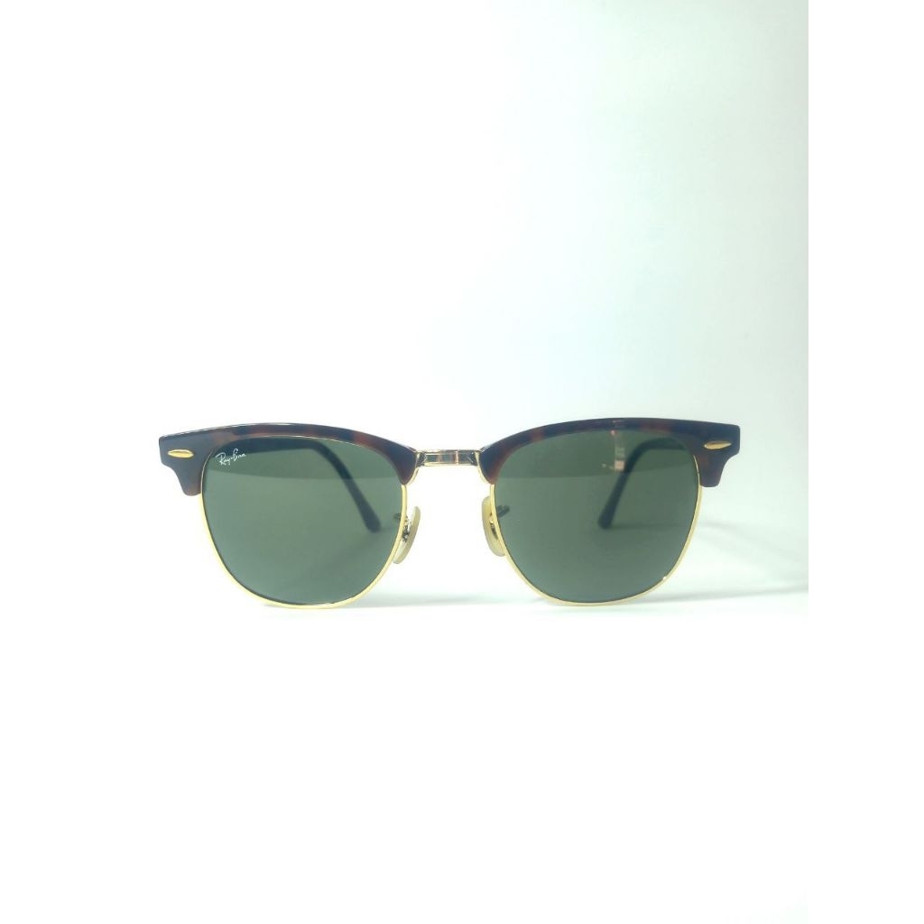 Kacamata Ray-ban Clubmaster Tortoise RB3016 W0366 Luxottica Italy Original Unisex