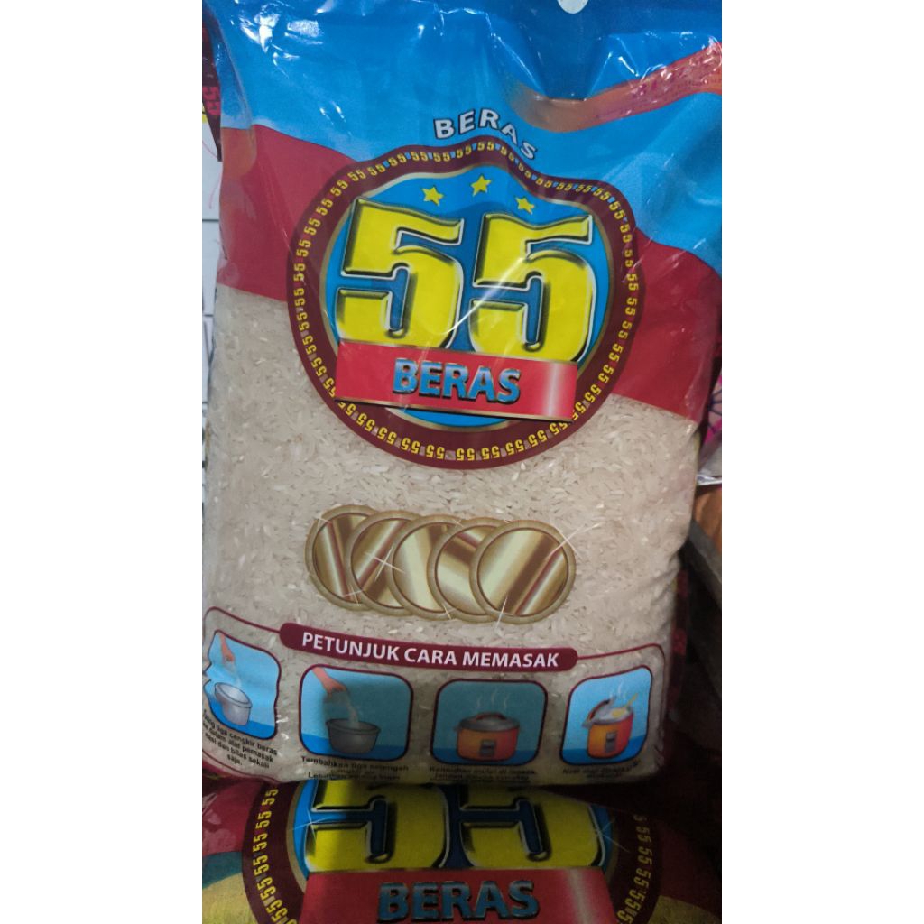 

Beras 55 merah 5 kg