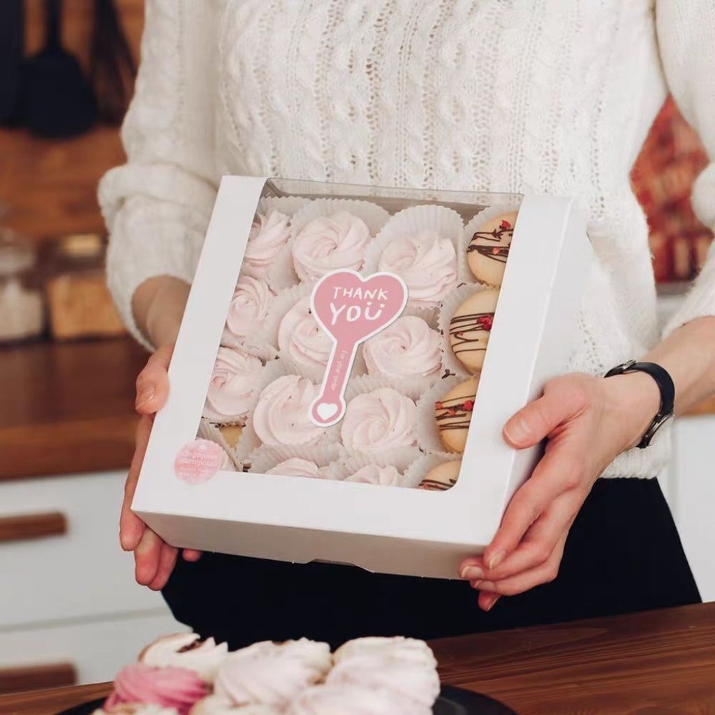 

1 pack 50pcs Sticker Love Thank you for your order