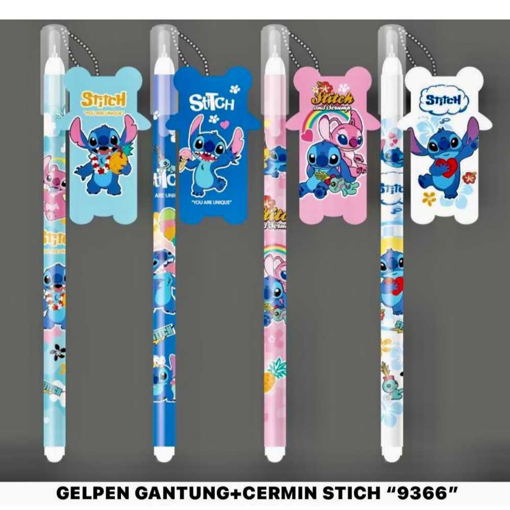 

RAGASI_S - PULPEN BALLPEN GEL MOTIF GANTUNG CERMIN SANRIO 12 PCS