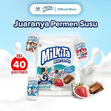 

Milkita Permen Susu Mix Bag - Milk Candy 1 Bag Isi 40Pcs
